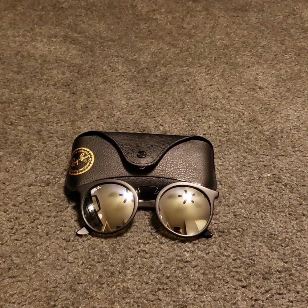 Rayban rounded aviators